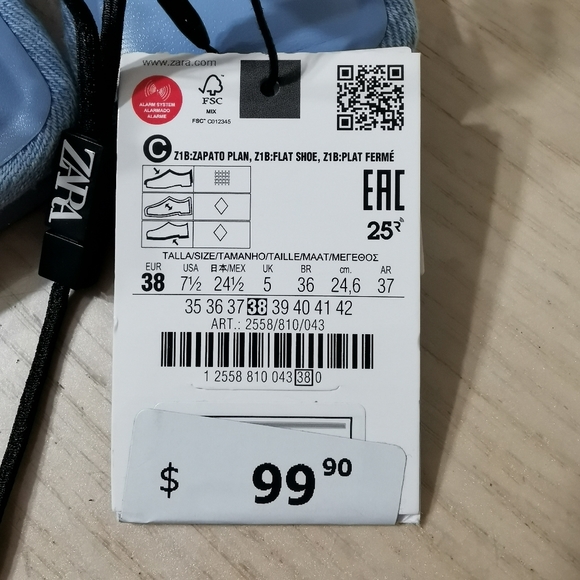 NWT! Zara Loafers - Picture 10 of 12